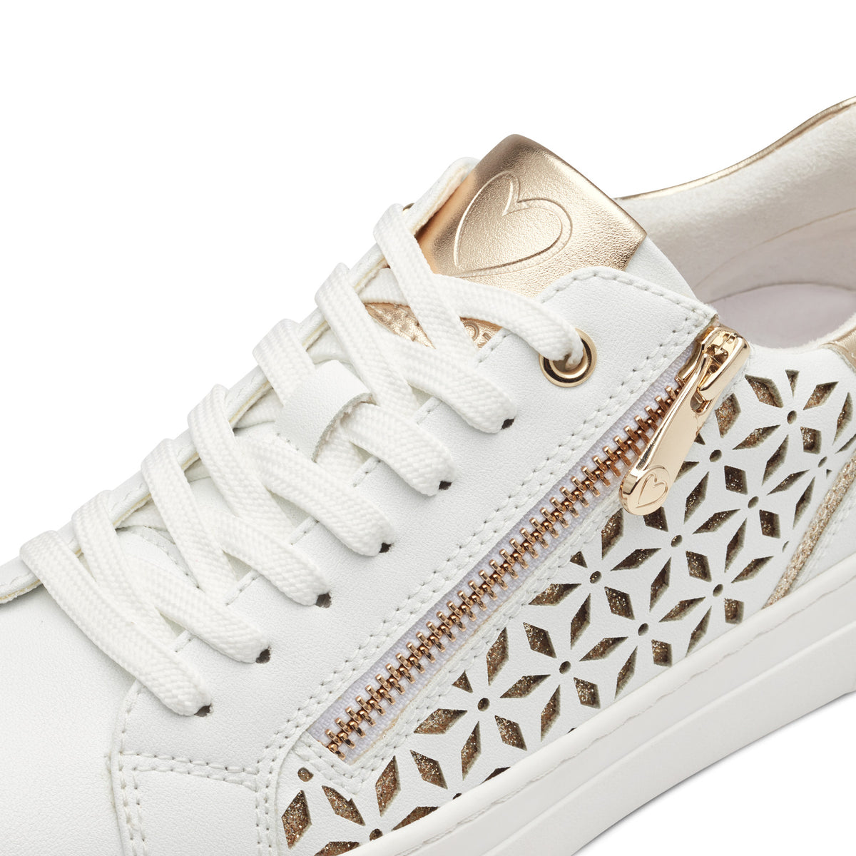 Marco Tozzi Womens Trainer 2-23701-42 White Combi