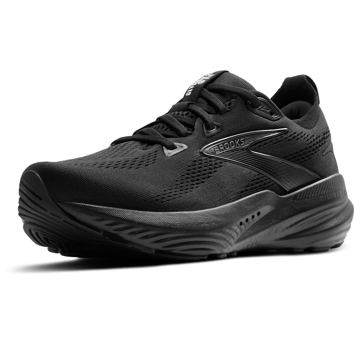 Brooks Mens Trainer Glycerin GTS 22 Black/Black/Ebony