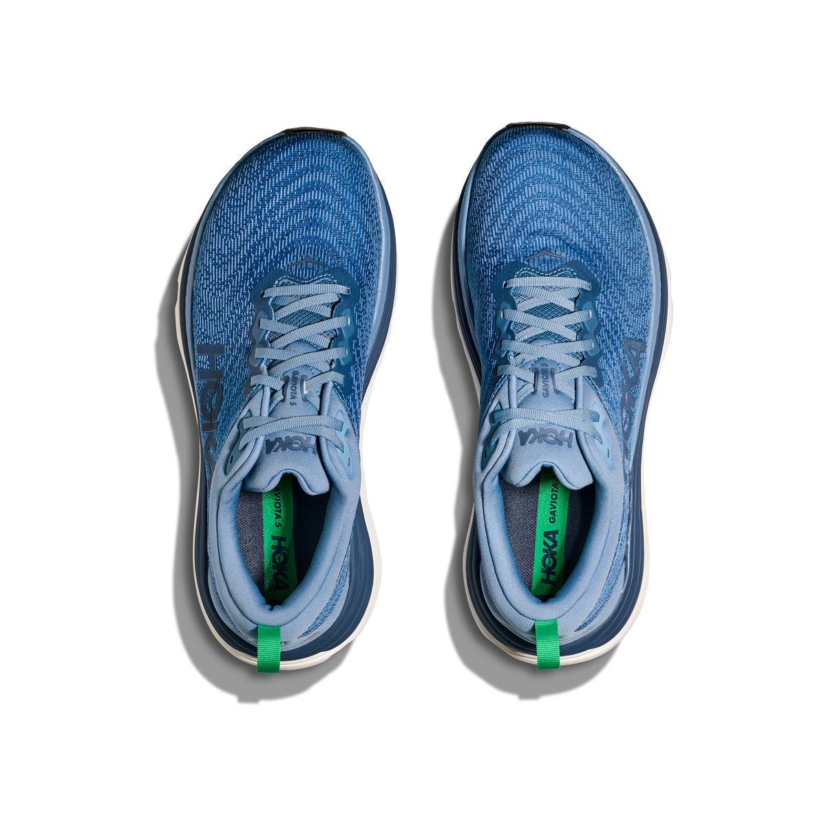 Hoka Mens Trainer Gaviota 5 Downpour/Thunder Cloud