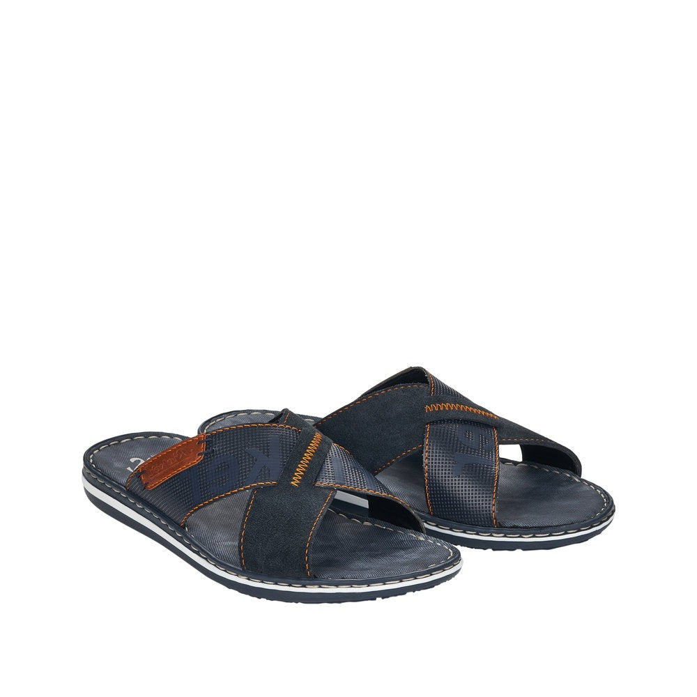 Rieker Mens Sandal 21098 Blue