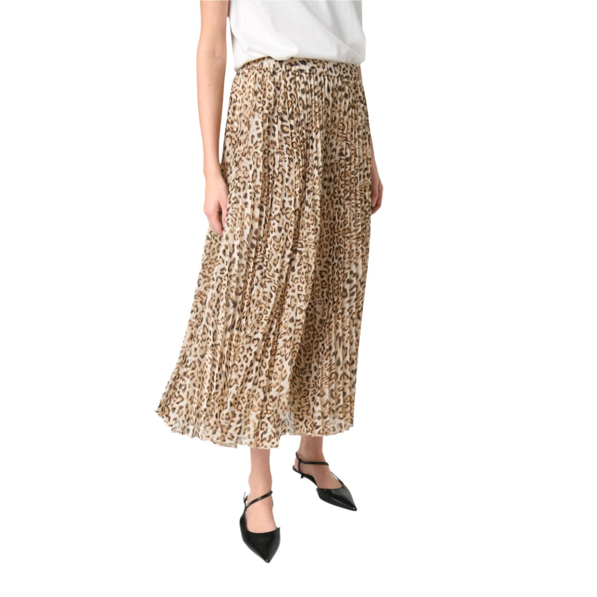 Soaked Womens Skirt Anaya Evelina Leopard Print