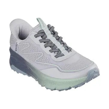 Skechers Womens Switch Back-Mist Trainer Grey/Green