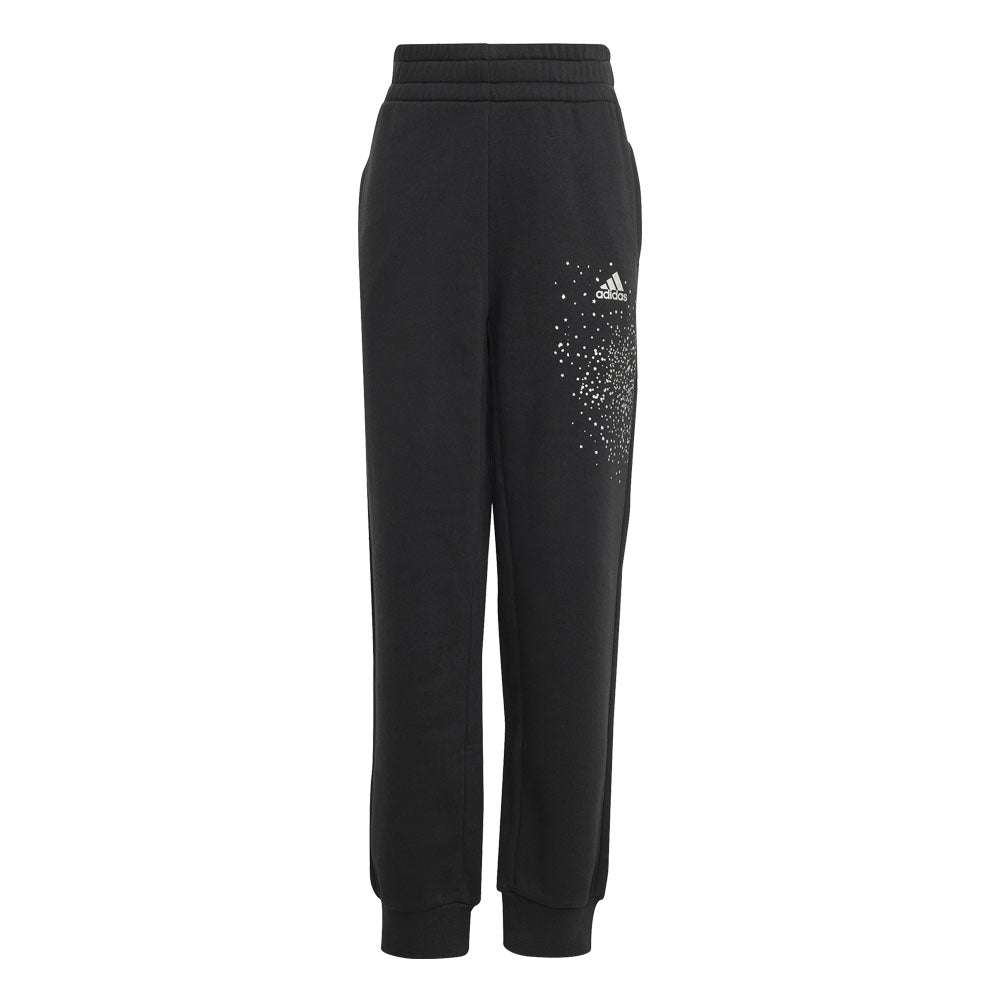 Adidas Girls Jogger Glam Pant Black