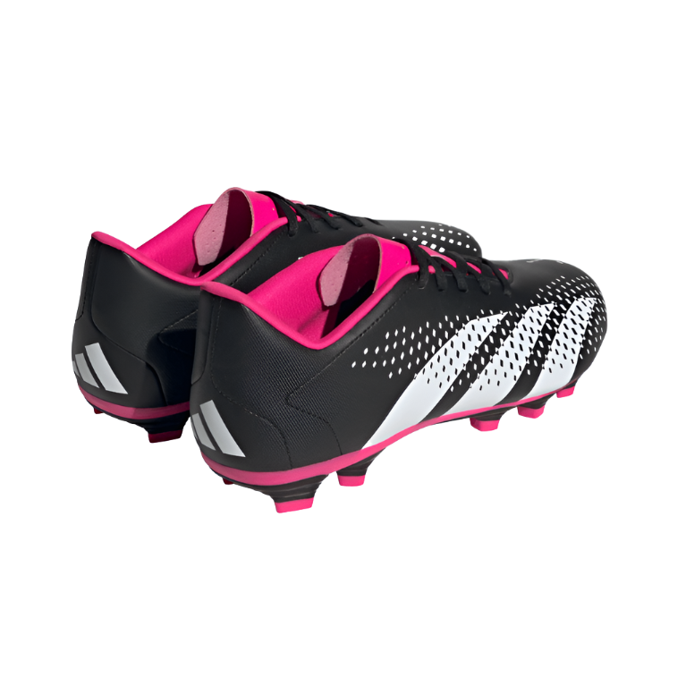 Adidas Football Boots Predator Accuracy.4 FxG Black/White/Pink - Donaghys