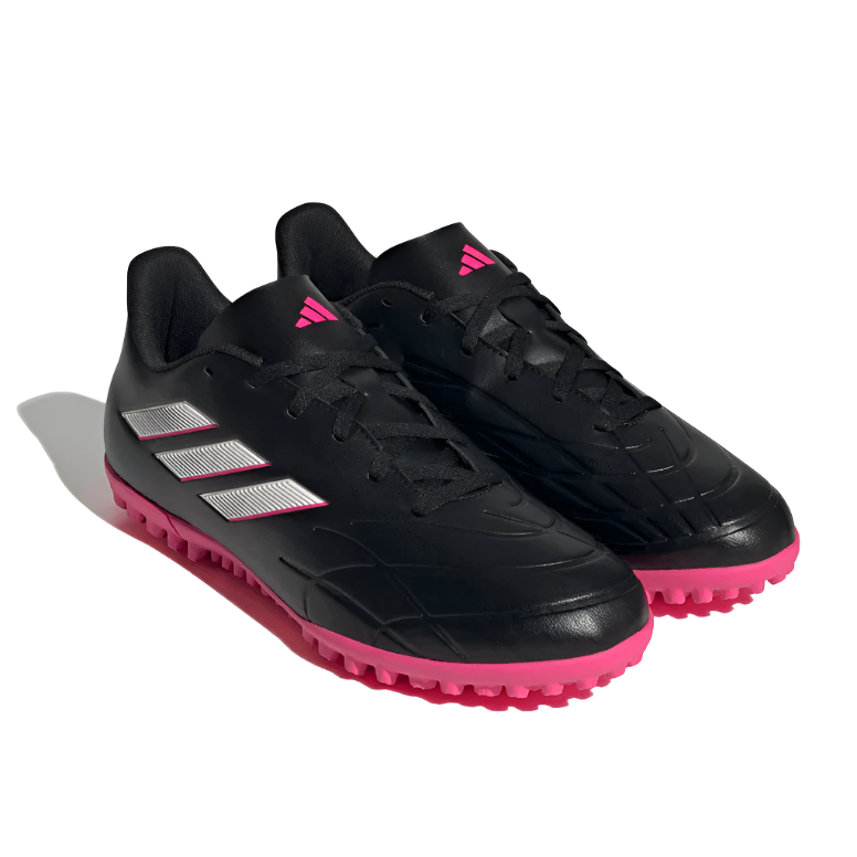 Adidas Astro Turf Boots Copa Pure.4 TF Core Black/White/Pink - Donaghys