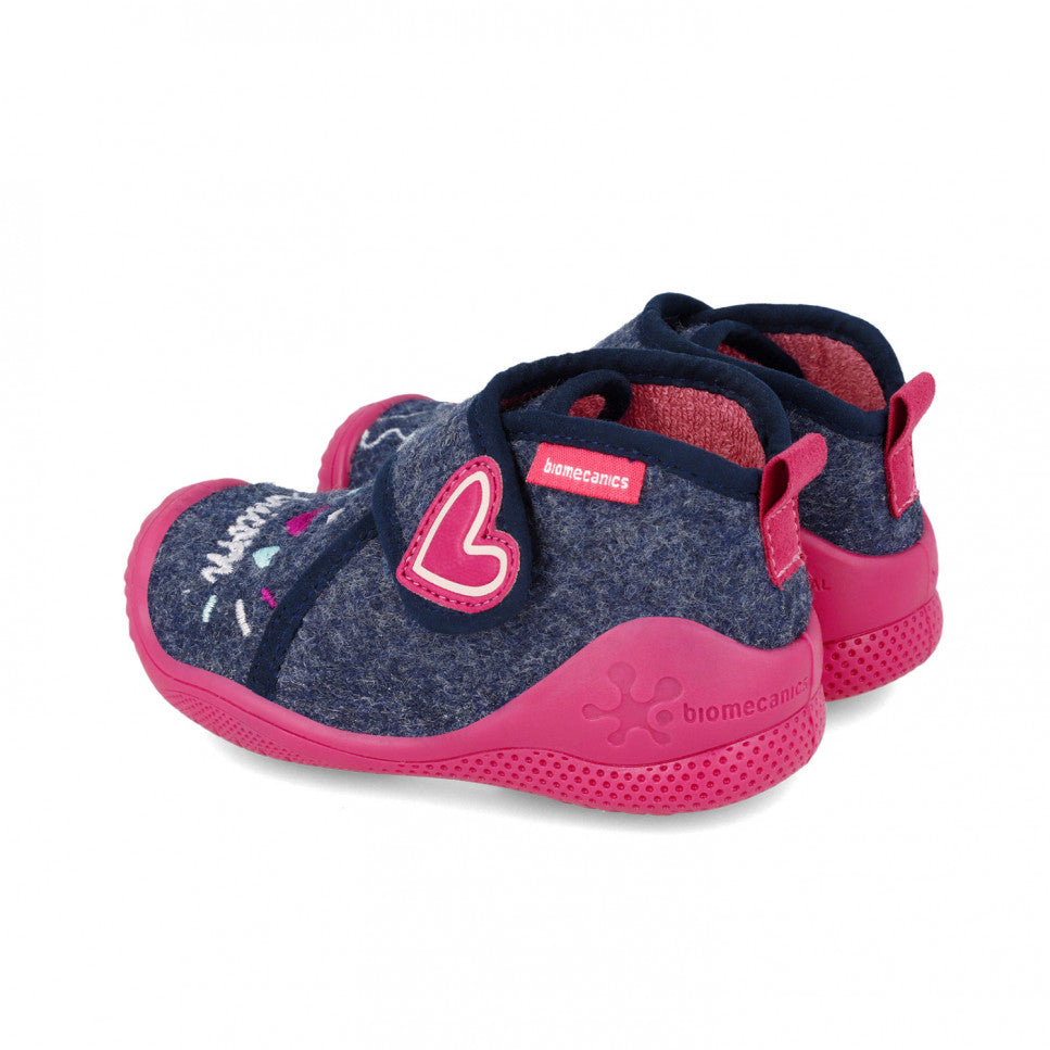 Biomecanics Girls Slipper 241151-A Azul Marino