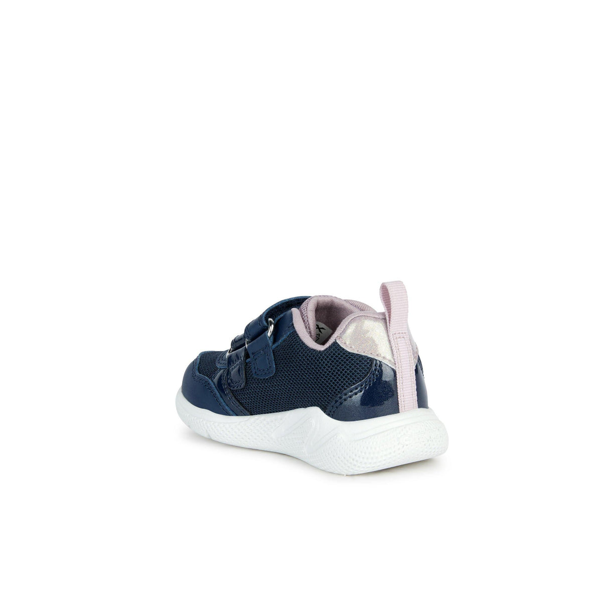 Geox Girls Trainer Spaceclub Wish Light Up Navy/Lavender