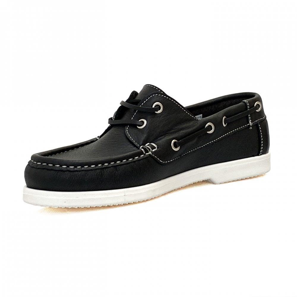 Lauren Thomas Womens Boat Shoe 82249 Black - Donaghys