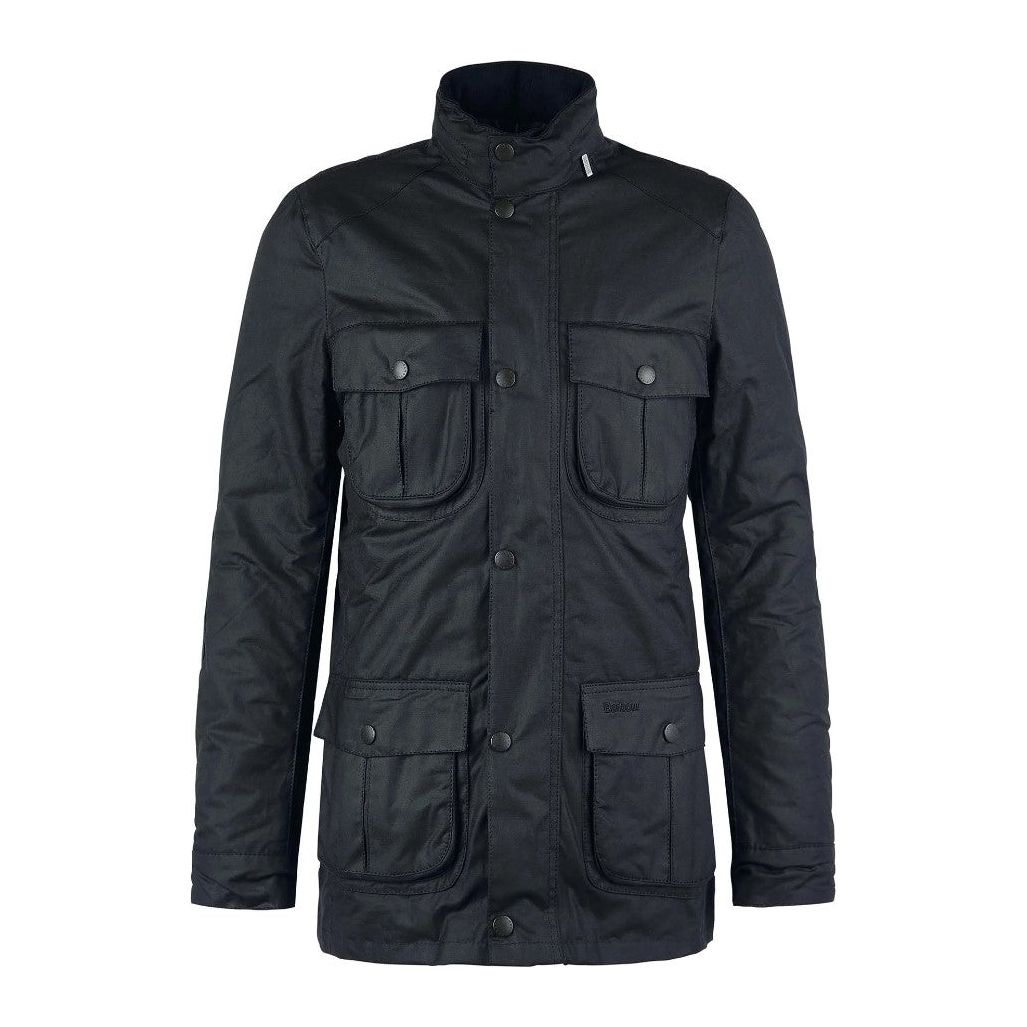 Barbour Mens Jacket Corbridge Wax Black/Classic