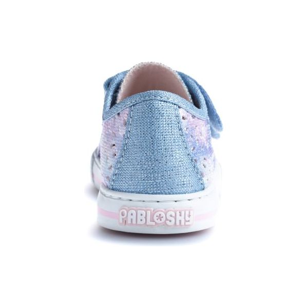 Pablosky Girls Shoe 976340 Lino Glitter Sky