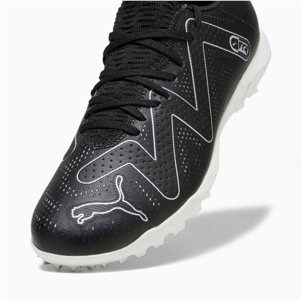 Puma Mens Future Play Football Boots TT Black/ Silver - Donaghys
