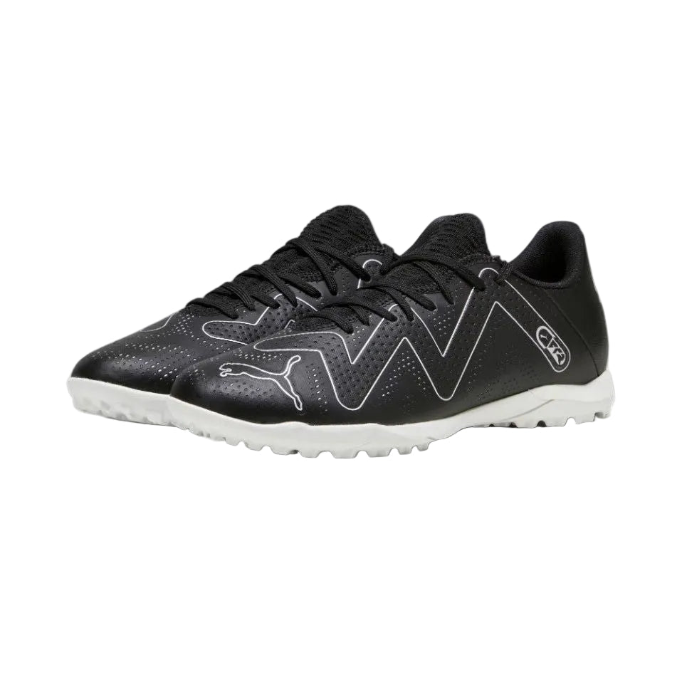 Puma Mens Future Play Football Boots TT Black/ Silver - Donaghys