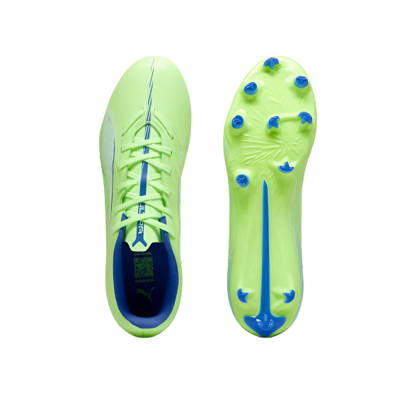 Puma Adults Football Boot Ultra 5 Play FG/AG Yellow/White