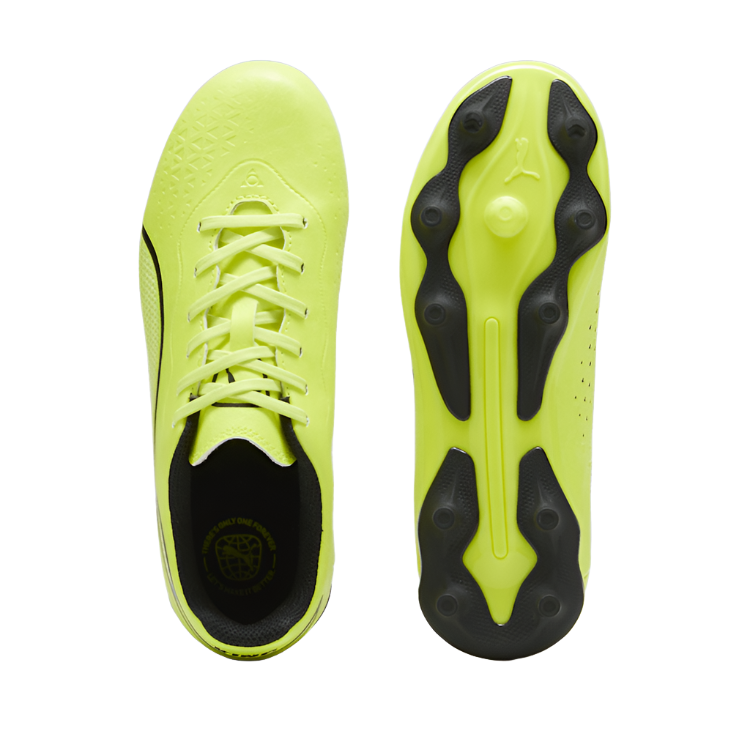 Puma Youth King Match FG/AG Jr Puma Electric Lime/Black