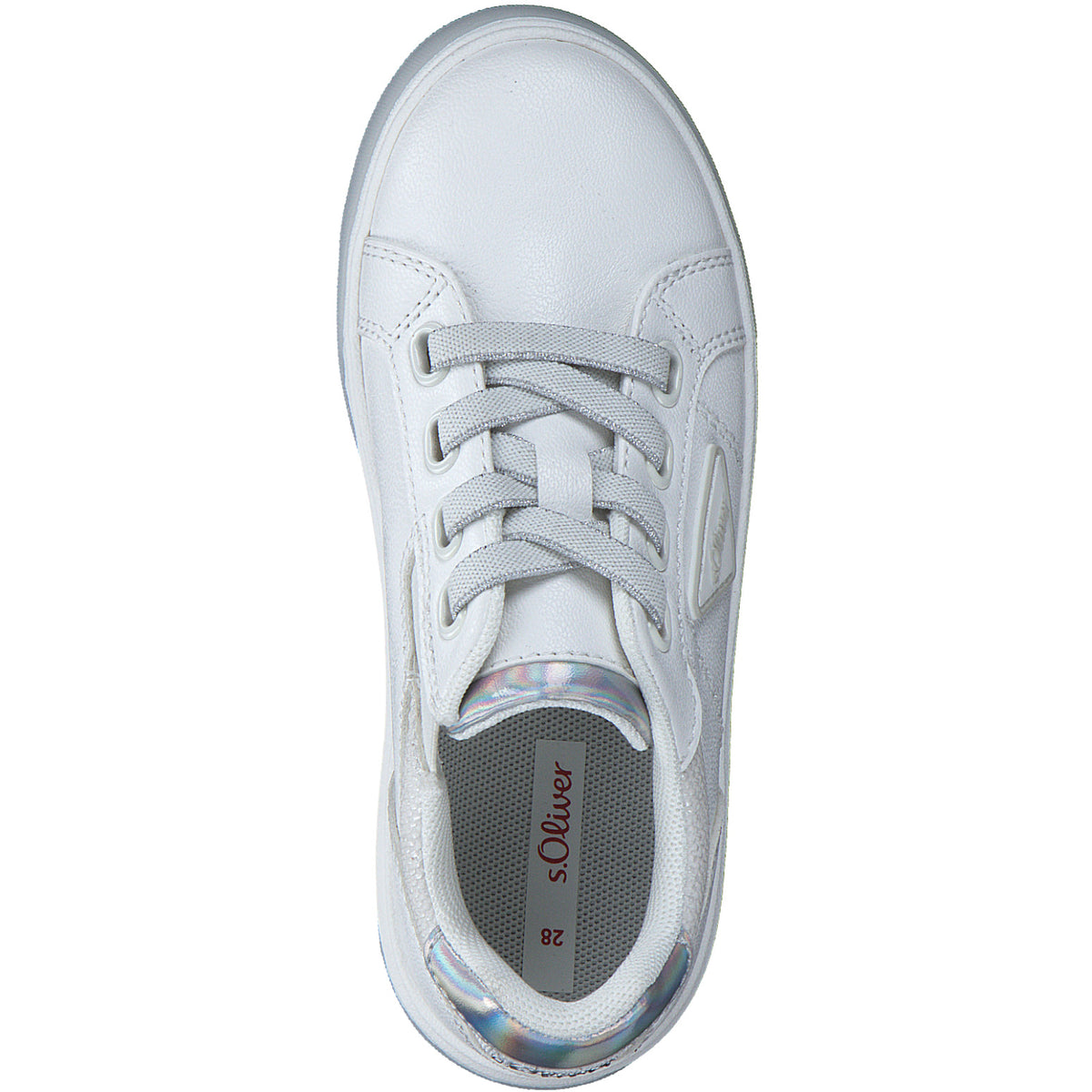 S.Oliver Girls Sneaker 44203 White/Silver