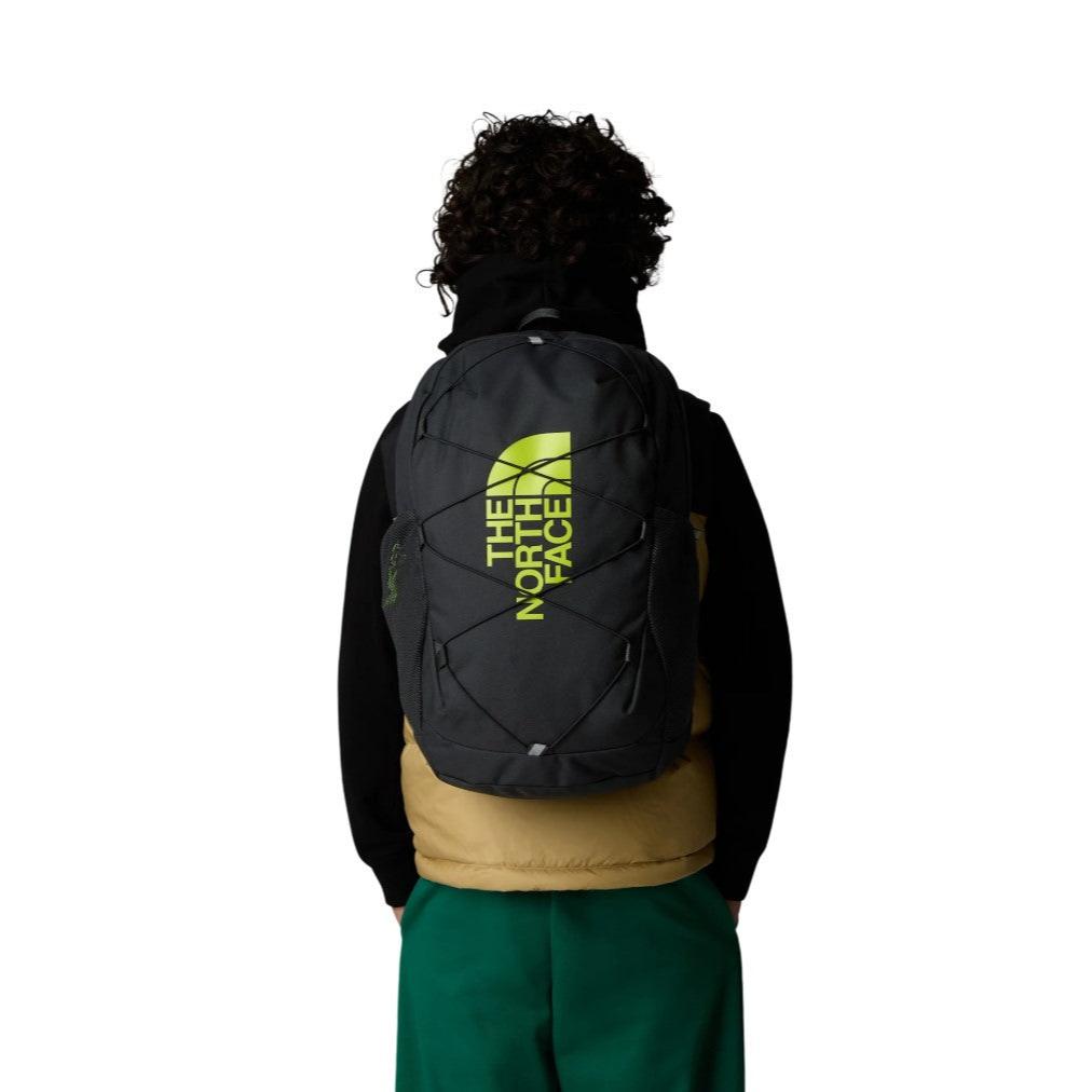 The North Face Youth Backpack Court Jester Asphalt Grey/LED Yellow