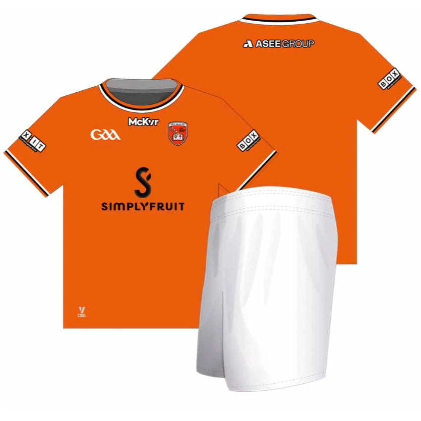 McKeever Mini Kit Armagh GAA Home 24/25 Orange