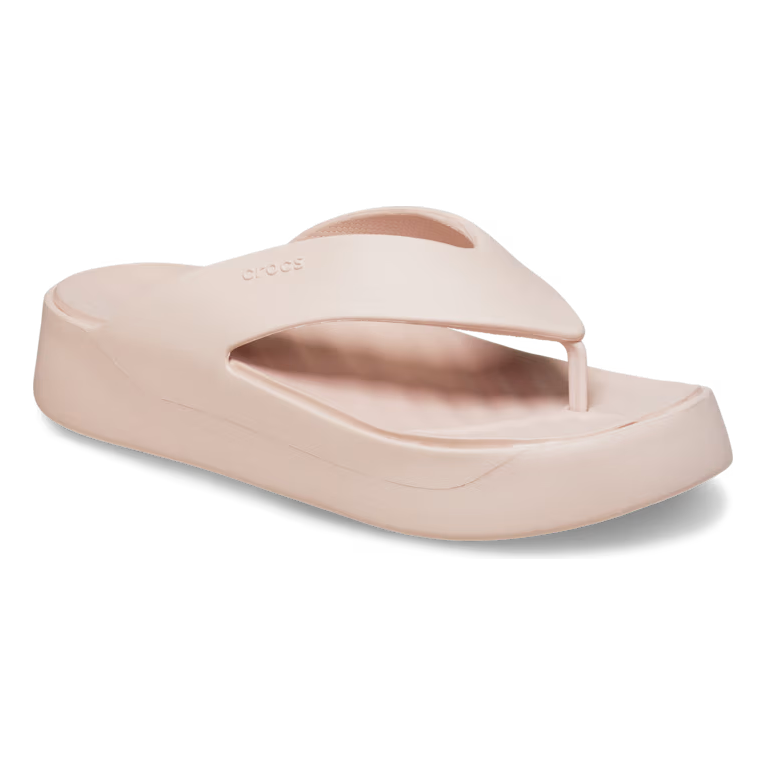 Crocs Womens Getaway Platform Flip Quartz