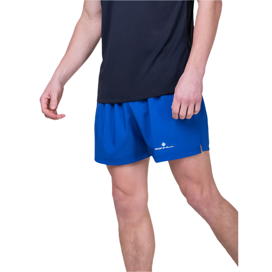 Ronhill Mens Core 5” Shorts Dark Cobalt/Bright White