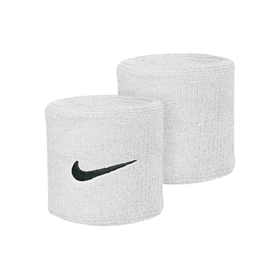 Nike Unisex Wristbands Swoosh White/Black