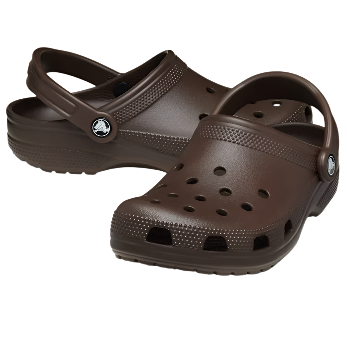 Crocs Adults Unisex Sandal Classic Clog Coffee