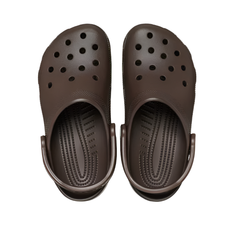 Crocs Adults Unisex Sandal Classic Clog Coffee
