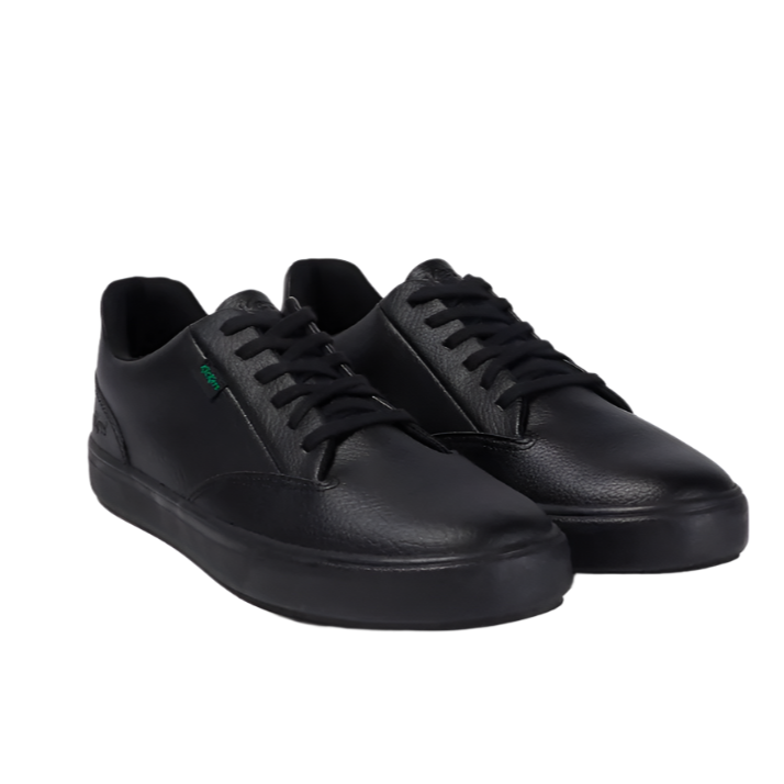 Kickers Unisex Shoes Tovni Tumble Leather Black