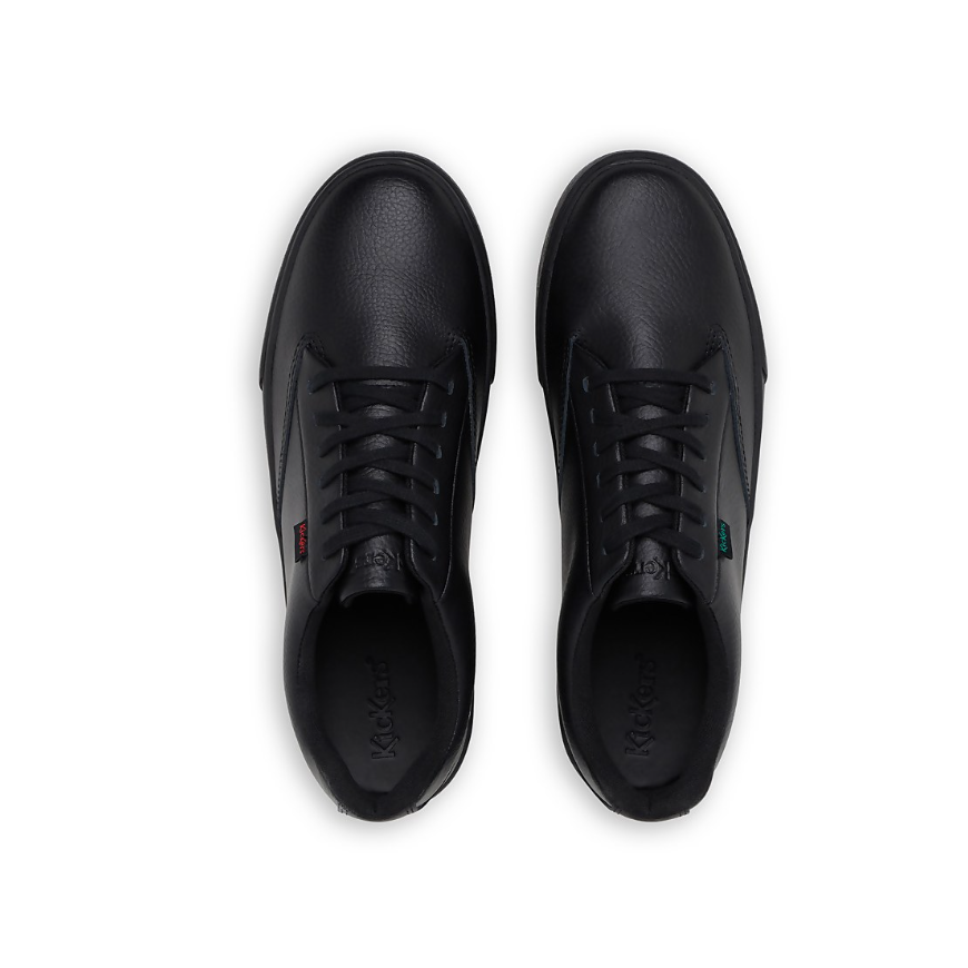 Kickers Unisex Shoes Tovni Tumble Leather Black