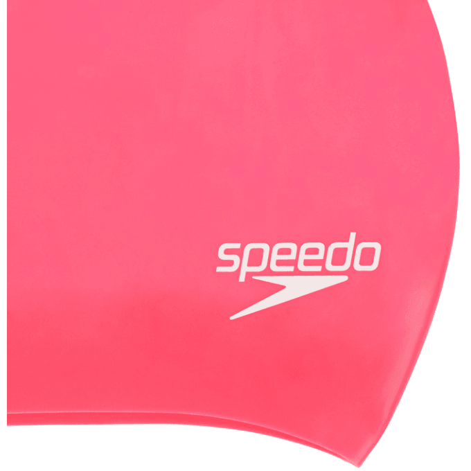 Speedo Adults Long Hair Cap Pink/White - Donaghys