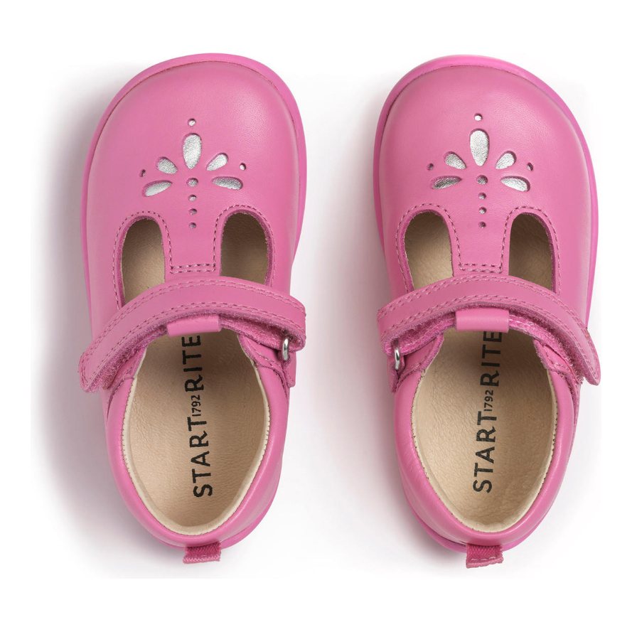 Startrite Girls Shoe Puzzle Rose Pink Leather