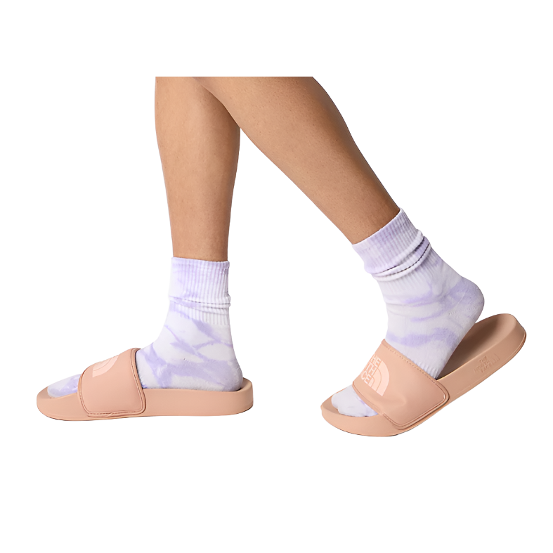 The North Face Womens Base Camp Slide III Cafe Creme/Evening Sand Pink