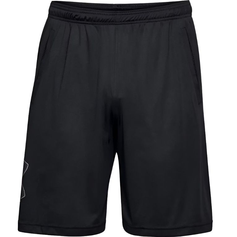 Under Armour Mens UA Tech Graphic Shorts Black