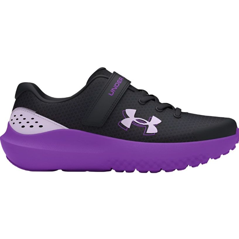 Under Armour Girls Trainer GPS Surge 4 AC Black/Purple