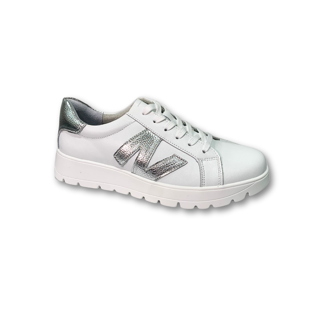 Redz Womens Trainer CX4776 White/Silver
