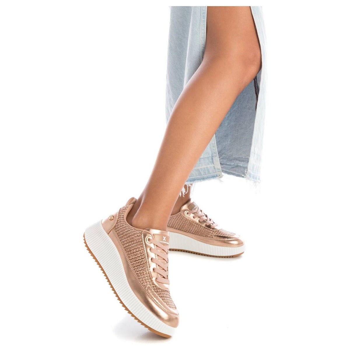 XTI Womens Sneaker 142882 Nude