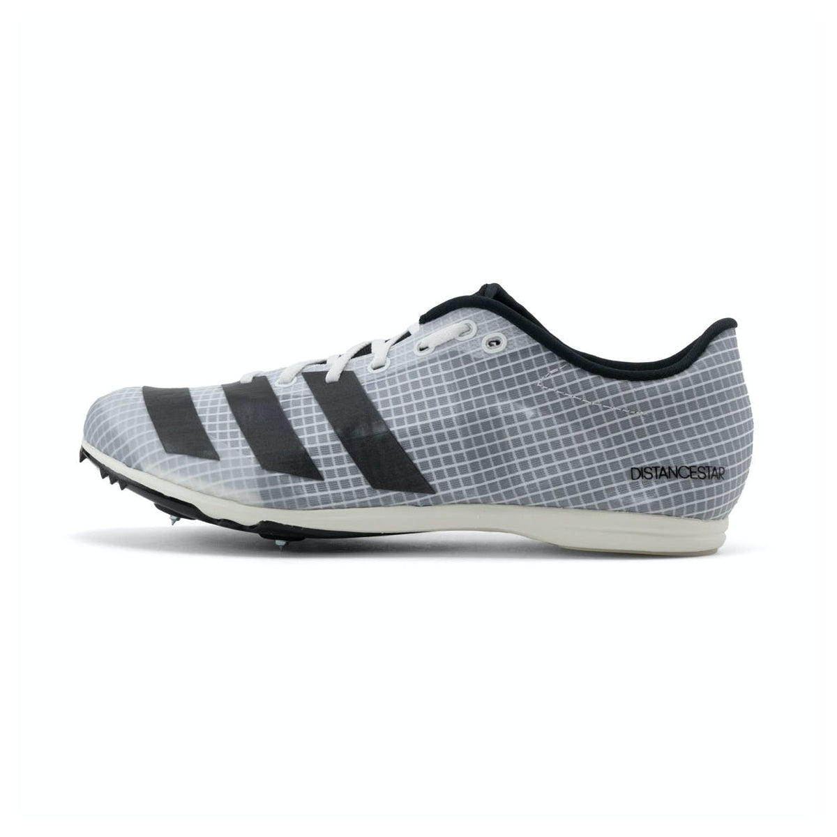 Adidas Mens Trainer Running Spike Distance Star White/Metallic/Black