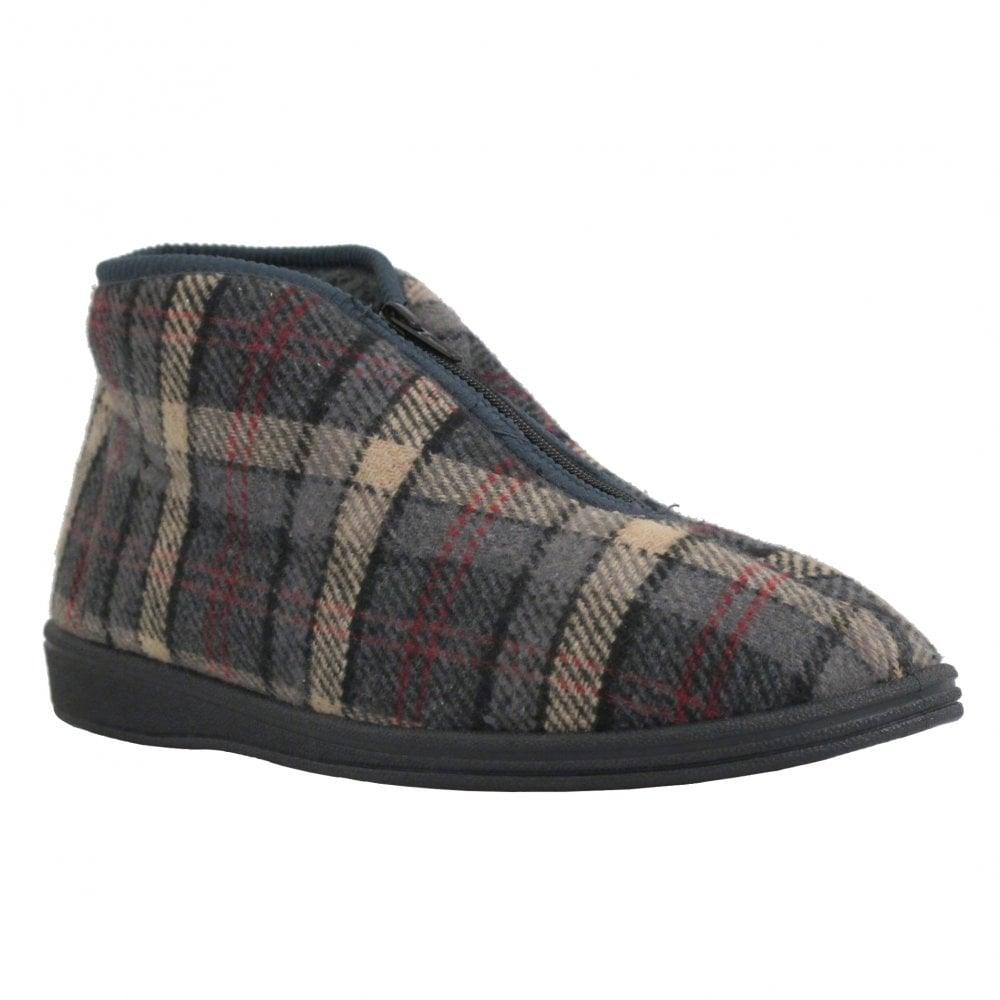 Sleepers Mens Slipper Jed II Grey - Donaghys