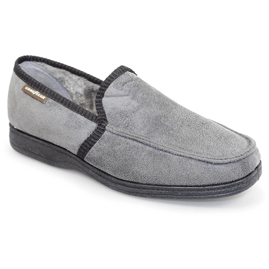 Goodyear Mens Slipper Eden Grey - Donaghys