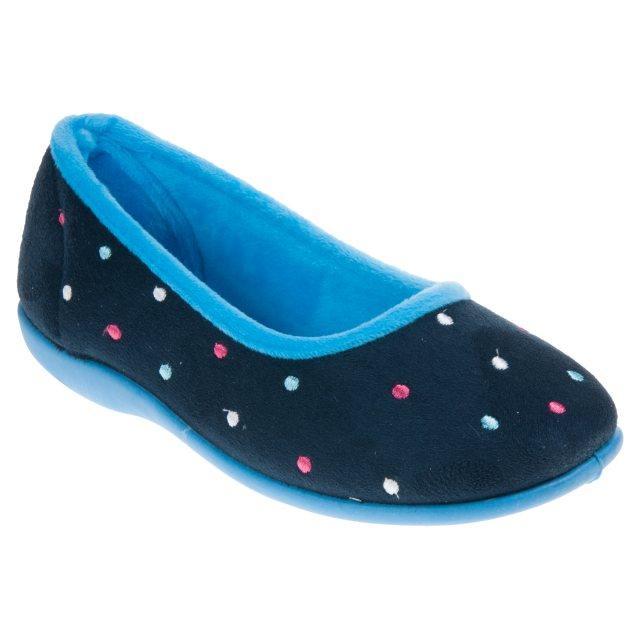 Sleepers Womens Slipper Isla Blue - Donaghys