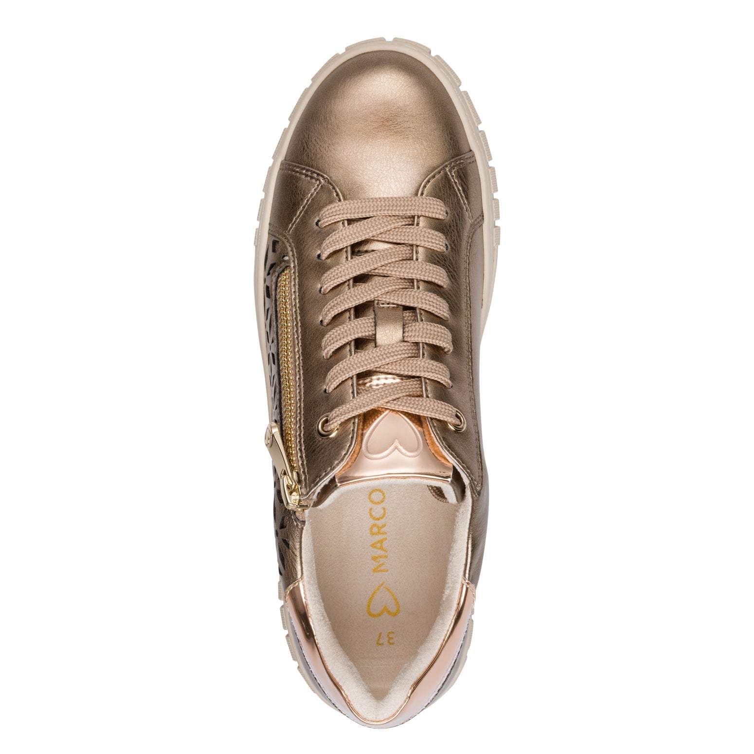 Marco Tozzi Womens Shoes 23701-42 Dark Gold Comb