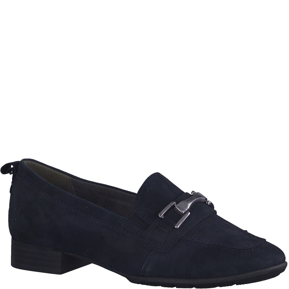 Tamaris Womens Loafer 84205 Navy Suede - Donaghys