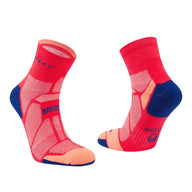 Hilly Marathon Fresh Sock Hot Pink/Blue