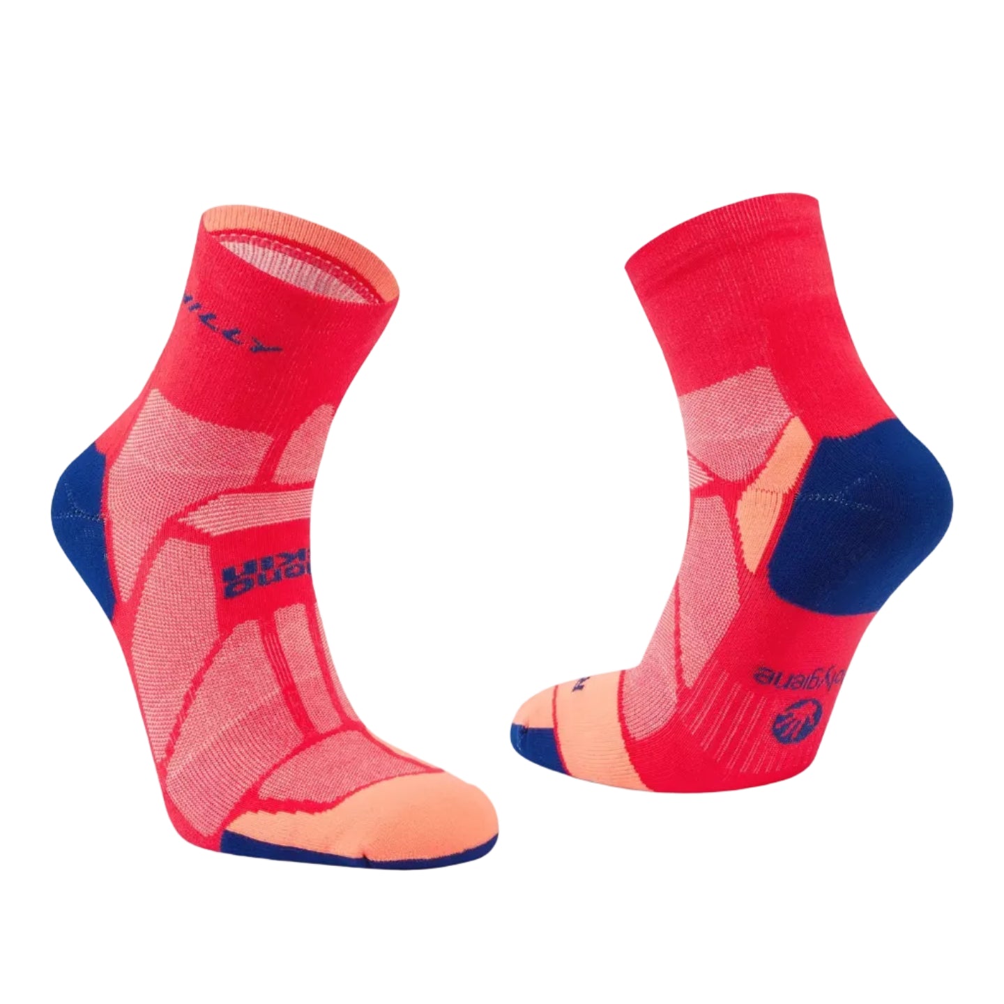 Hilly Marathon Fresh Sock Hot Pink/Blue