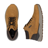 Rieker men's brown leather lace-up boot