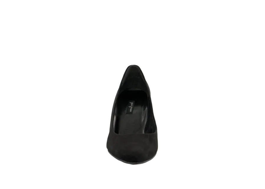 Paul Green women's black and green slip-on shoe