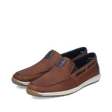 Rieker Mens Shoe 08867-25 Tabacco/Ocean