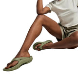 Oofos Womens Sandal Original Foliage