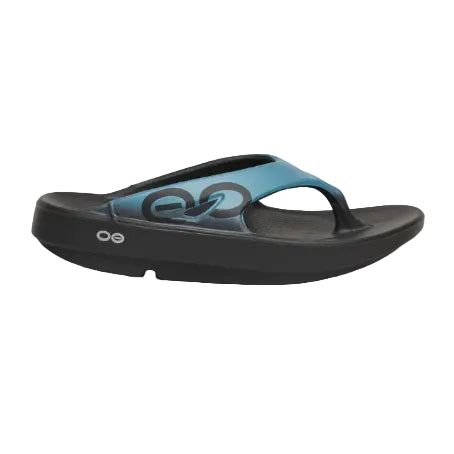 Oofos Womens Sandal OOriginal Sport Ocean Blue