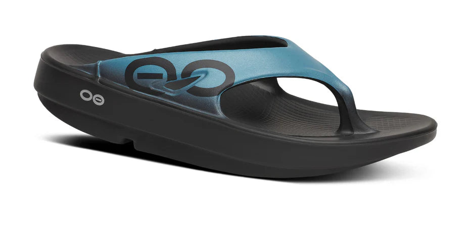 Oofos Womens Sandal OOriginal Sport Ocean Blue