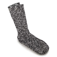 Birkenstock Mens Cotton Slub Socks Black/Gray